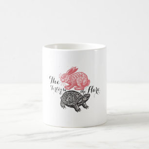 De Café Caneca da tartaruga & da lebre
