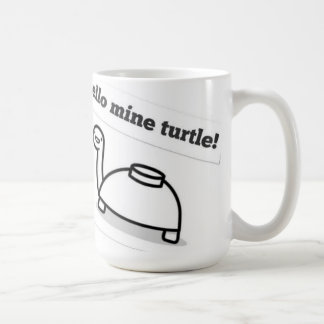 De Café Caneca da tartaruga da mina