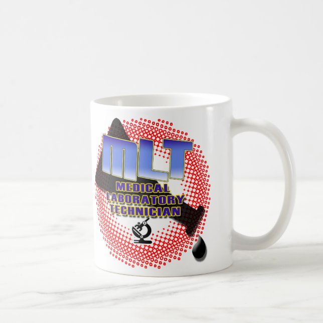 De Café Caneca da tecnologia do laboratório do MED da (Direita)