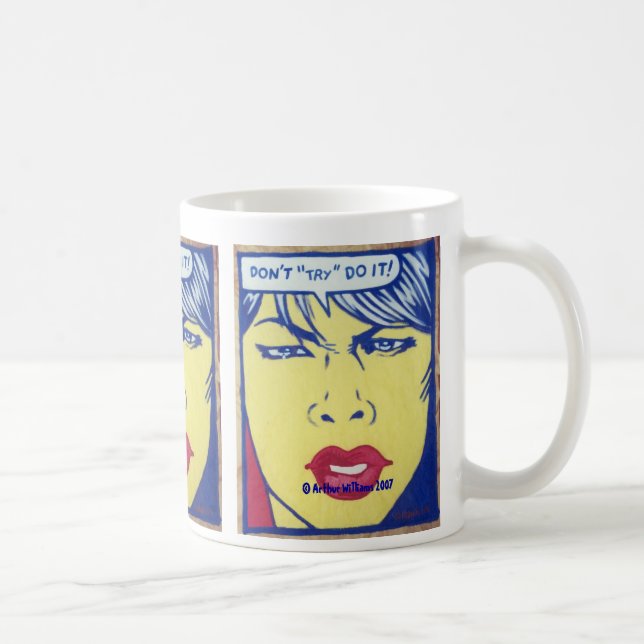 De Café Caneca da TENTATIVA (Direita)
