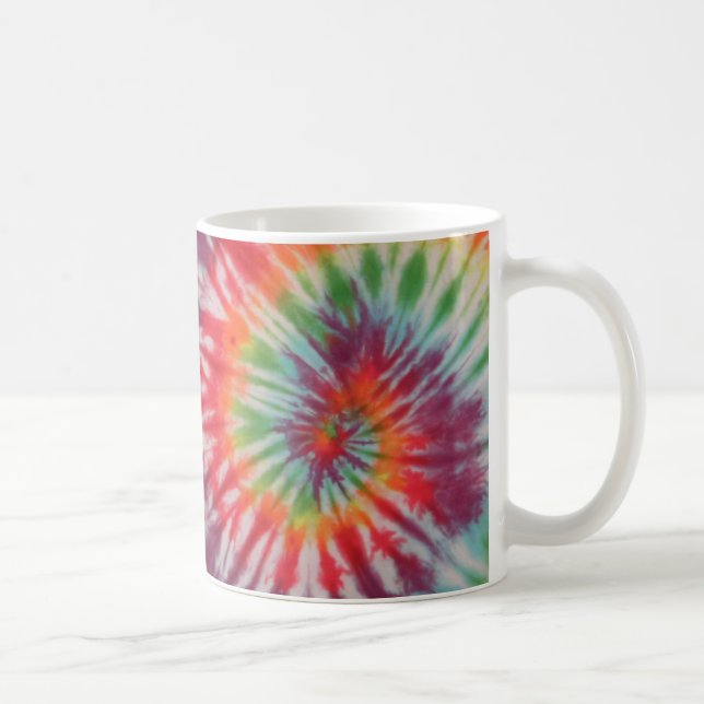 DE CAFÉ CANECA DA TINTURA DO LAÇO (Direita)