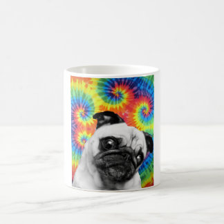 De Café Caneca da tintura do laço do Pug