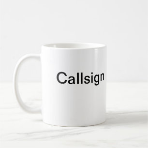 De Café Caneca da torre do Callsign