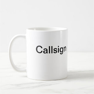 De Café Caneca da torre do Callsign