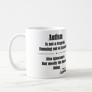 De Café Caneca da tragédia do bacon do autismo