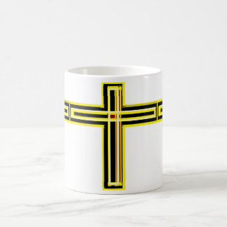 De Café Caneca da Triplo-Cruz
