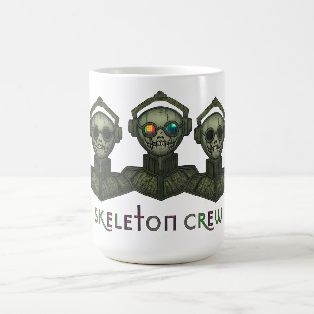 De Café Caneca da Tripulação Esqueleto (Centro)