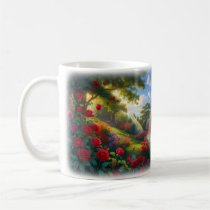 De Café Caneca da Unidade do Arco-íris do Que Mundo Maravi