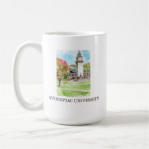 Caneca da Universidade Quinnipiac