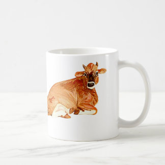 De Café Caneca da vaca do jérsei