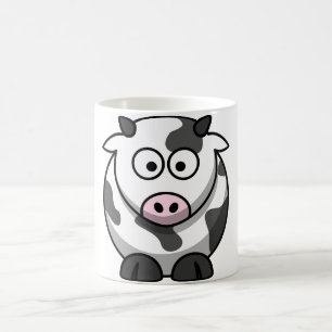 De Café Caneca da vaca dos desenhos animados