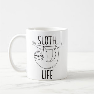 De Café Caneca da vida da preguiça