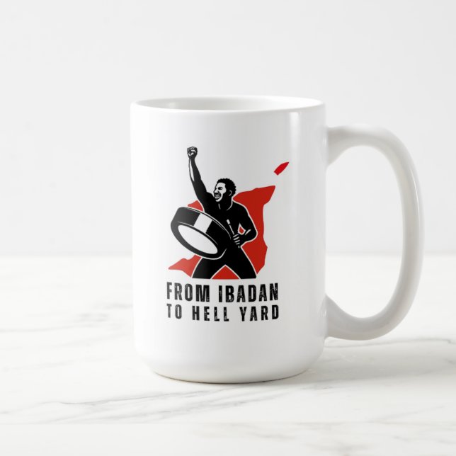 De Café Caneca da Vitória FITHY 15oz (canhoto) (Direita)