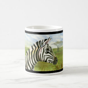 De Café Caneca da zebra do Damara