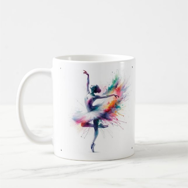 De Café Caneca Dançarina Bailarina (Esquerda)