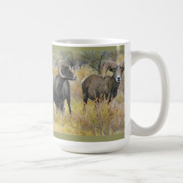De Café Caneca das belas artes dos veados selvagens do