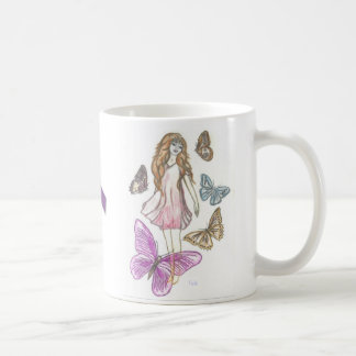 De Café Caneca das borboletas - 15 onças
