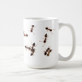 De Café Caneca das formigas da acrobata