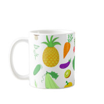 Caneca das frutas e legumes