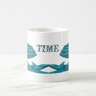 De Café Caneca das mãos do tempo