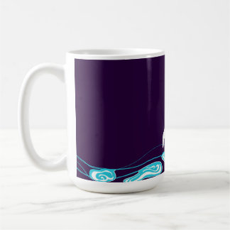 De Café Caneca das poças das mãos