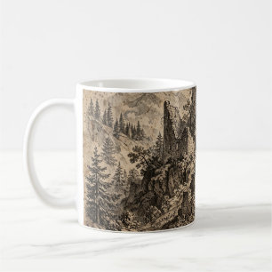 De Café Caneca das Ruínas da Fortaleza Caída