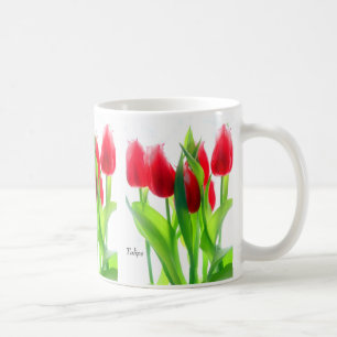 De Café Caneca das tulipas