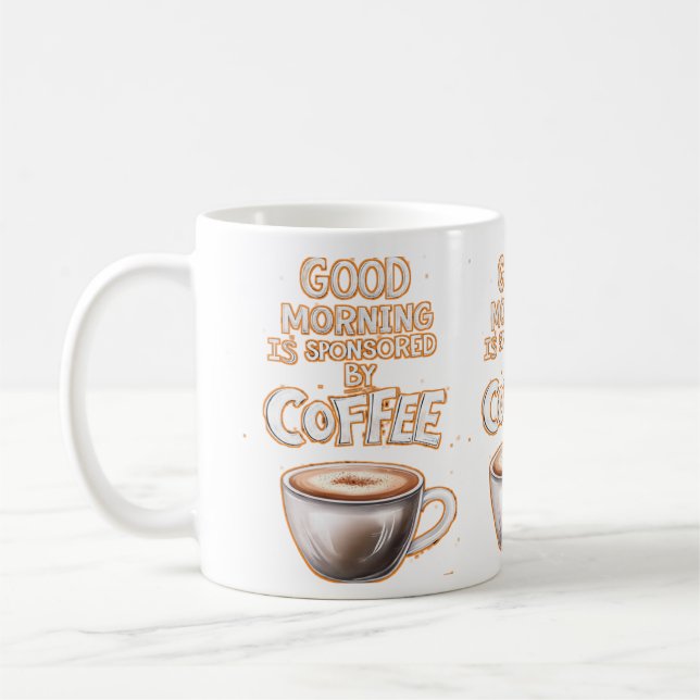De Café Caneca Dê uma caneca personalizada  (Esquerda)