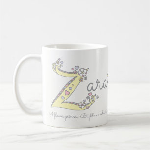 De Café Caneca decorativa do monograma do significado