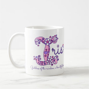De Café Caneca decorativa do monograma do significado