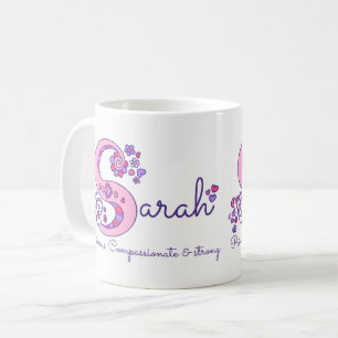 De Café Caneca decorativa do monograma do significado