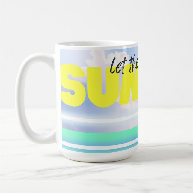 De Café Caneca Deixe o Verão Brilhar (Esquerda)
