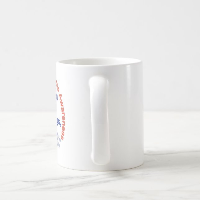 De Café Caneca delicada da consciência do TOS dos abraços (Alça)