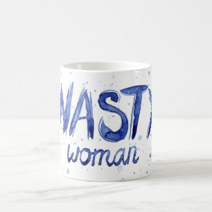 De Café Caneca desagradável da mulher