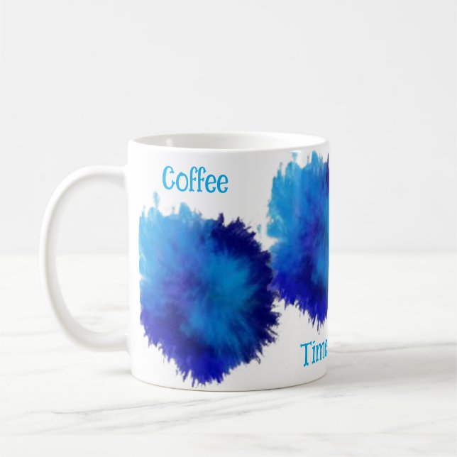 De Café Caneca desejo azul (Esquerda)