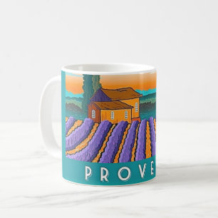 De Café Caneca Deslumbrante Provença França