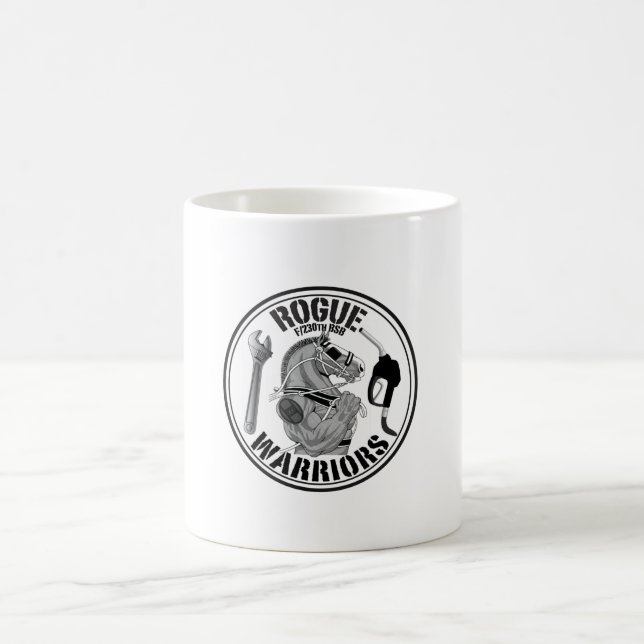 De Café Caneca desonesto do guerreiro B&W (Centro)