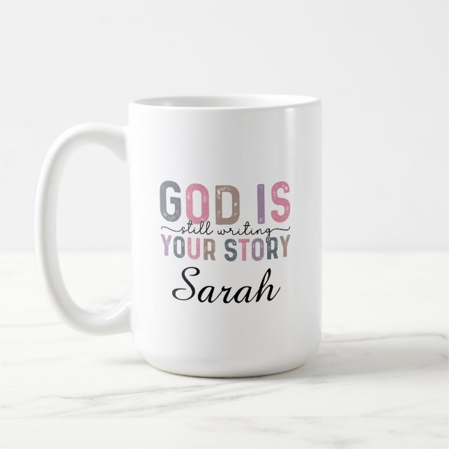De Café Caneca Deus Ainda Está Escrevendo Sua História (Esquerda)