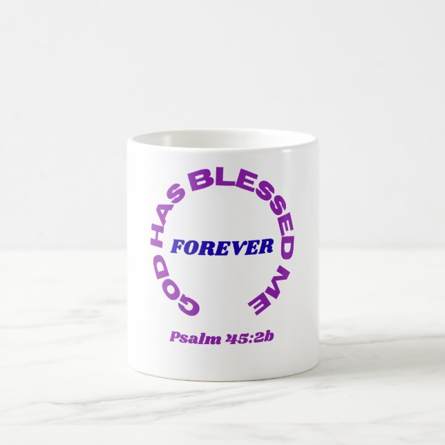 De Café Caneca Deus Me Abençoou Para Sempre (Centro)