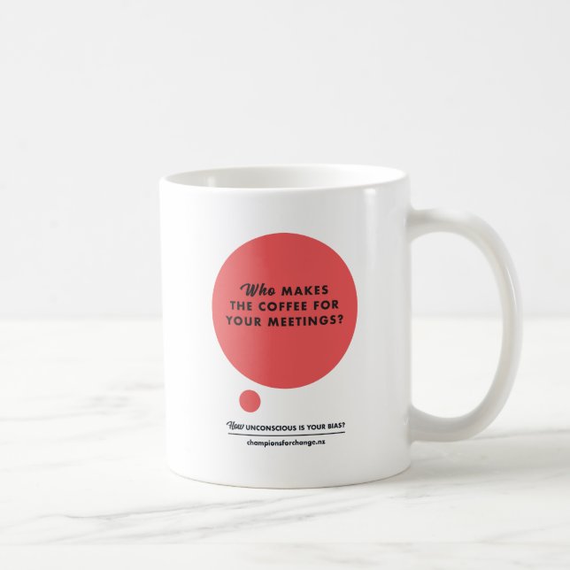 De Café Caneca diagonal inconsciente (Direita)