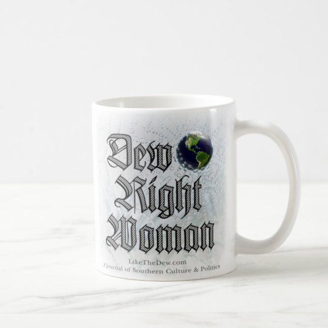 De Café Caneca direita da mulher do orvalho (Direita)