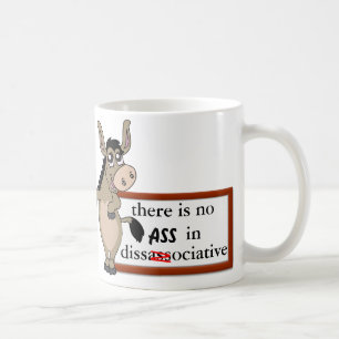 De Café caneca dissociativa do asno