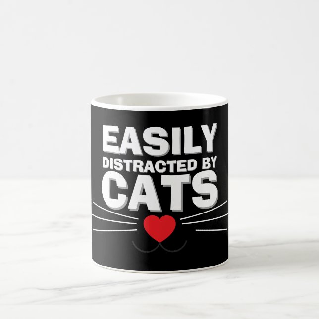De Café Caneca Distraído Facilmente por Gatos | Somos Toda (Centro)