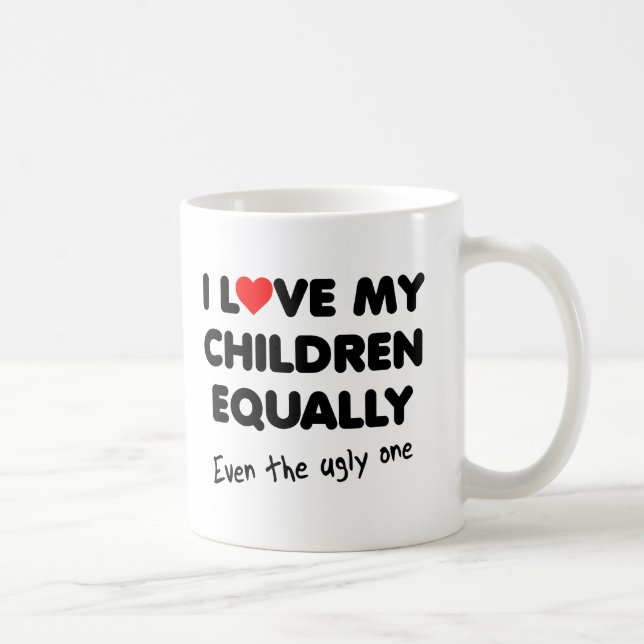 De Café Caneca Divertida Amo Meus Filhos (Direita)