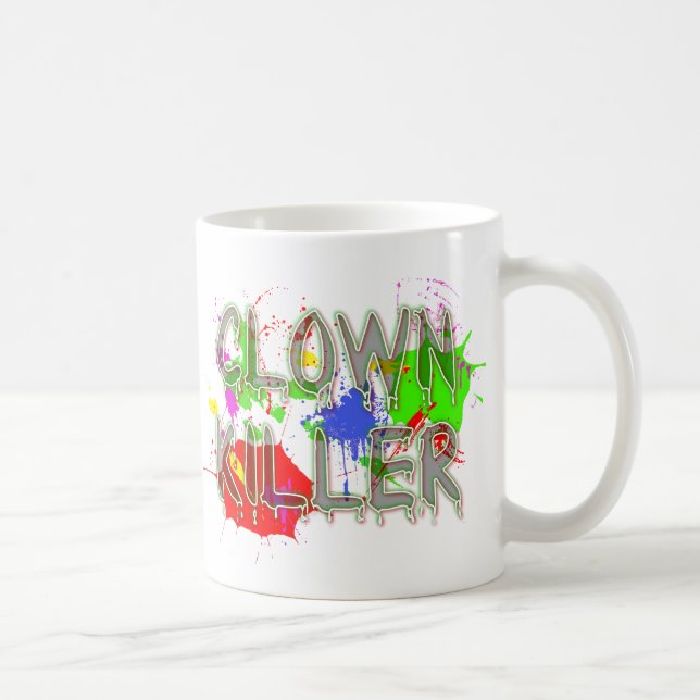 De Café Caneca Divertida Assassino Palhaço Humor (Direita)