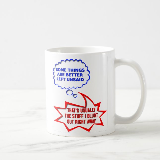 De Café Caneca Divertida Coisas Não Ditass (Direita)
