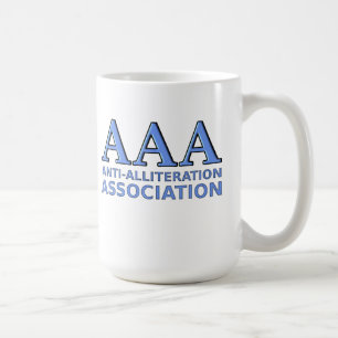 De Café Caneca Divertida da Associação Anti-Aliteração