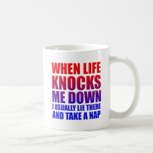 De Café Caneca Divertida Derrubar Soneca