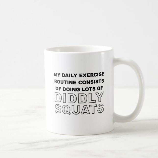De Café Caneca Divertida Diddly Squats (Direita)
