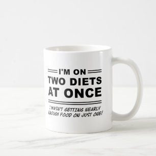 De Café Caneca Divertida Dieta Dupla